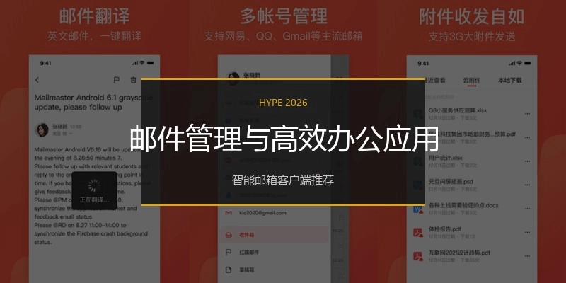 邮件管理与高效办公应用