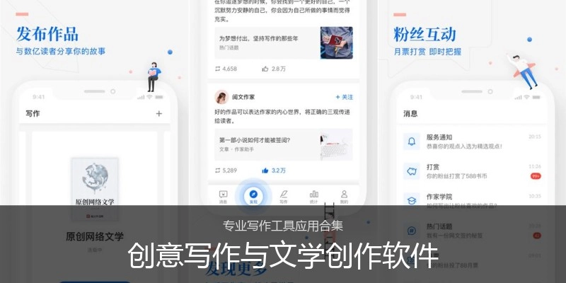 创意写作与文学创作软件