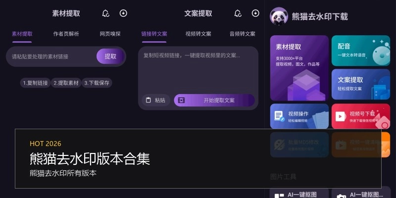 熊猫去水印版本合集