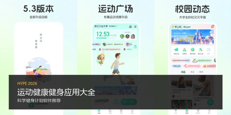 运动健康健身应用大全