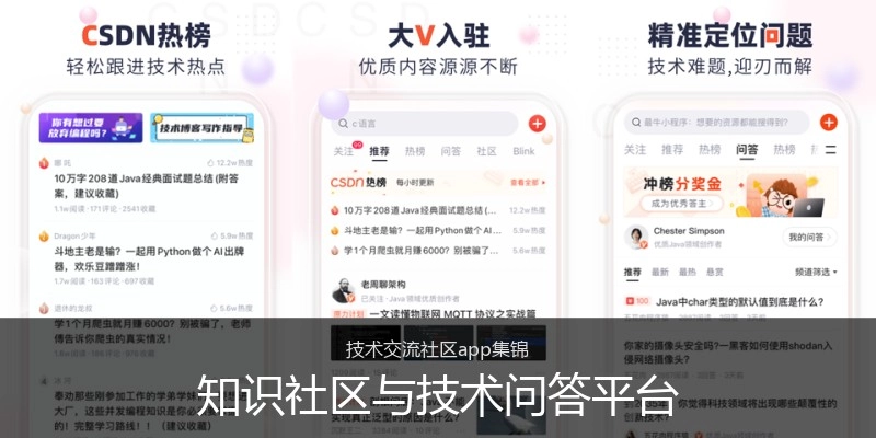 知识社区与技术问答平台