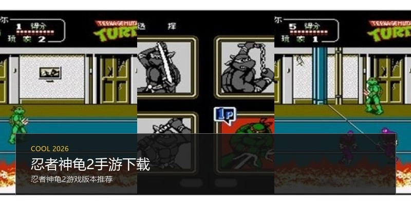 忍者神龟2手游下载