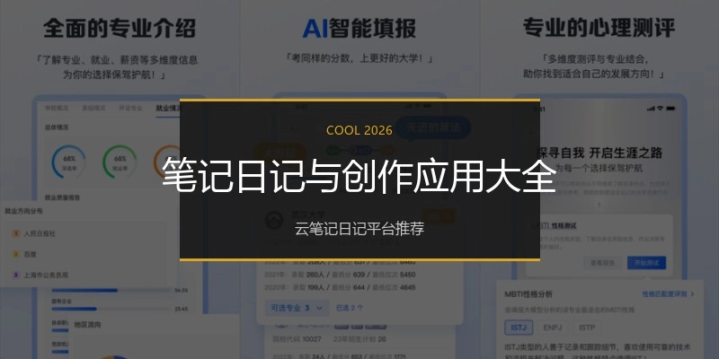 笔记日记与创作应用大全