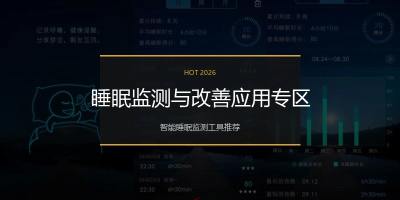 睡眠监测与改善应用专区