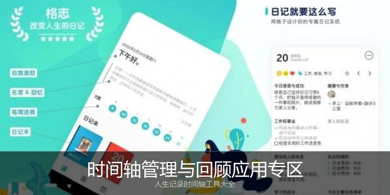 时间轴管理与回顾应用专区