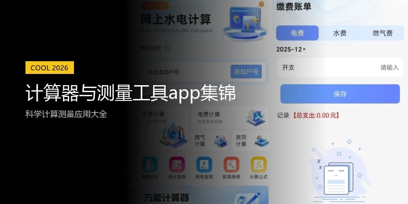 计算器与测量工具app集锦