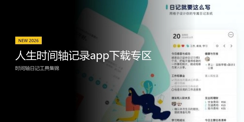 人生时间轴记录app下载专区