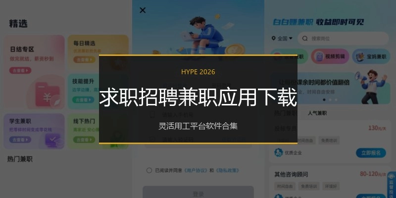 求职招聘兼职应用下载