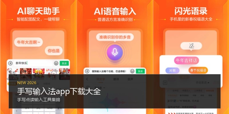 手写输入法app下载大全