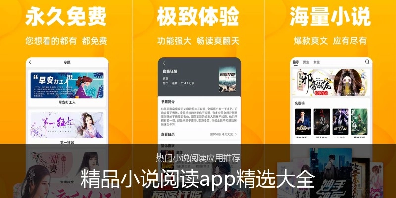 精品小说阅读app精选大全