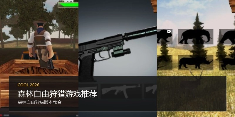 森林自由狩猎游戏推荐