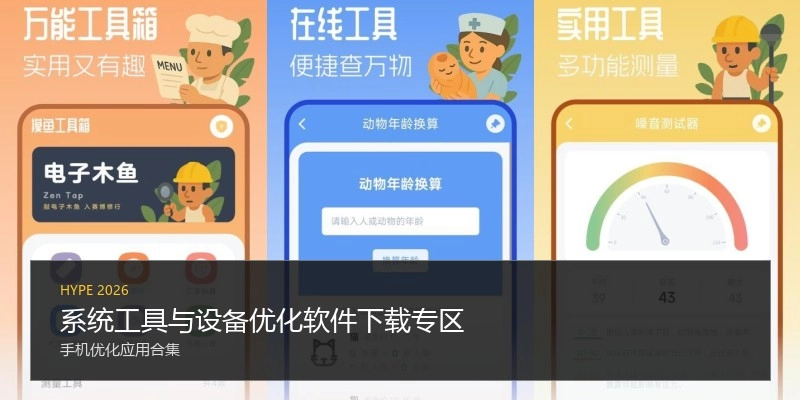 系统工具与设备优化软件下载专区