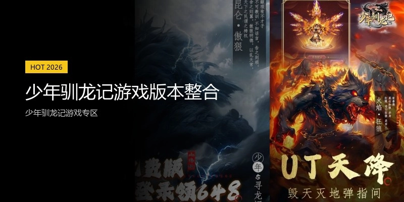少年驯龙记游戏版本整合