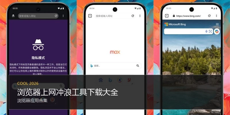 浏览器上网冲浪工具下载大全