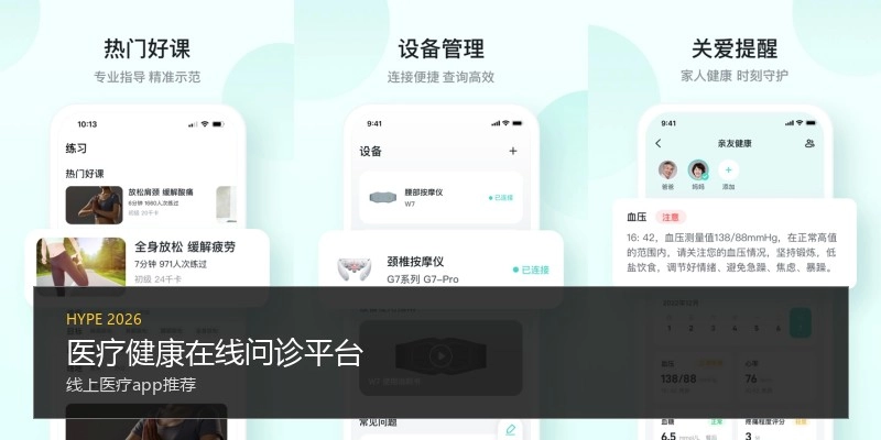 医疗健康在线问诊平台