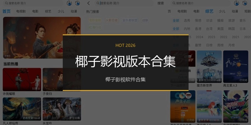 椰子影视版本合集