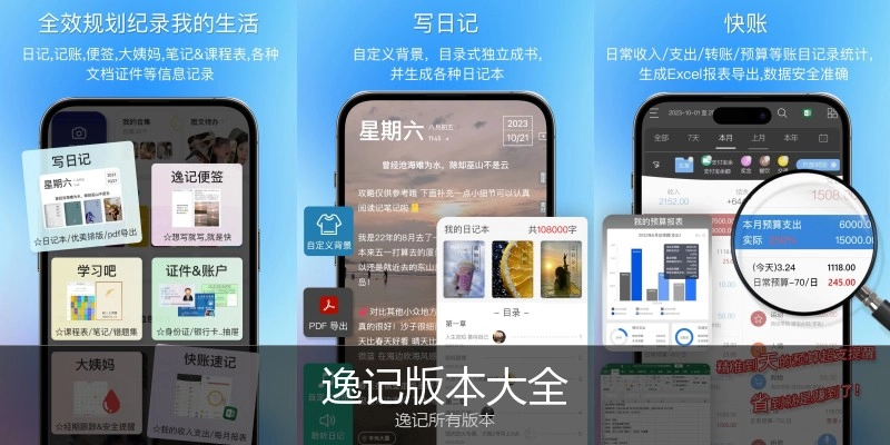 逸记版本大全