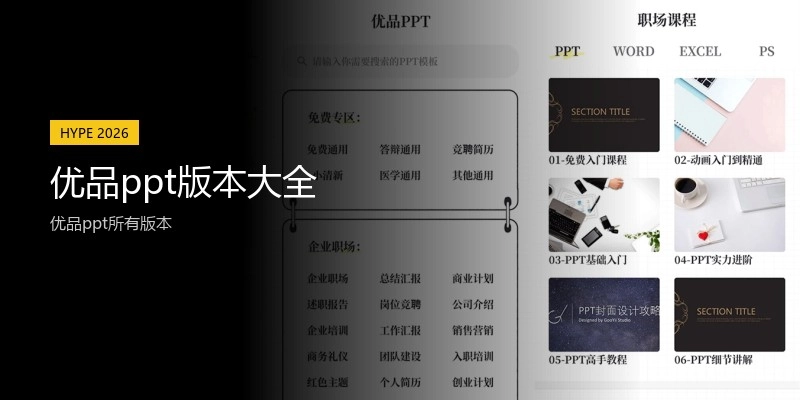 优品ppt版本大全
