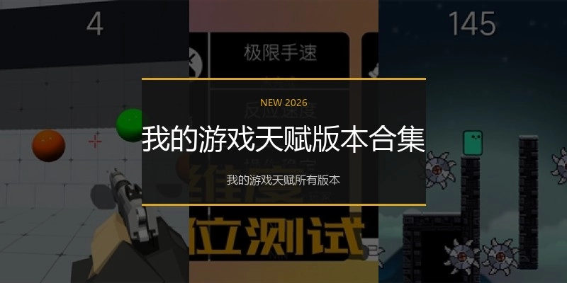 我的游戏天赋版本合集