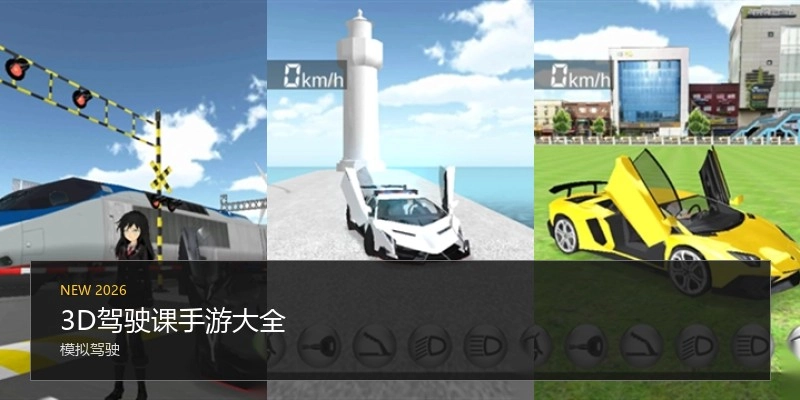 3D驾驶课手游大全