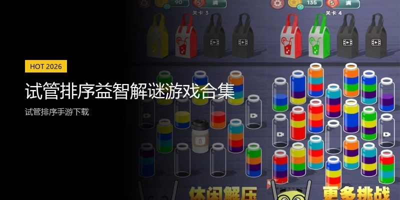 试管排序益智解谜游戏合集