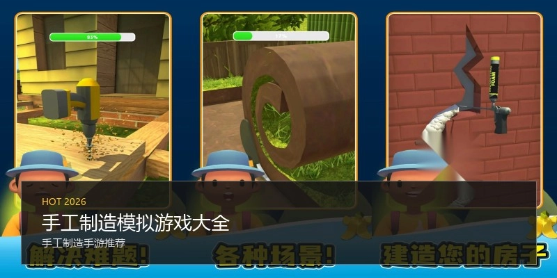 手工制造模拟游戏大全