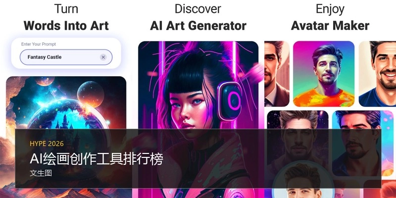 AI绘画创作工具排行榜