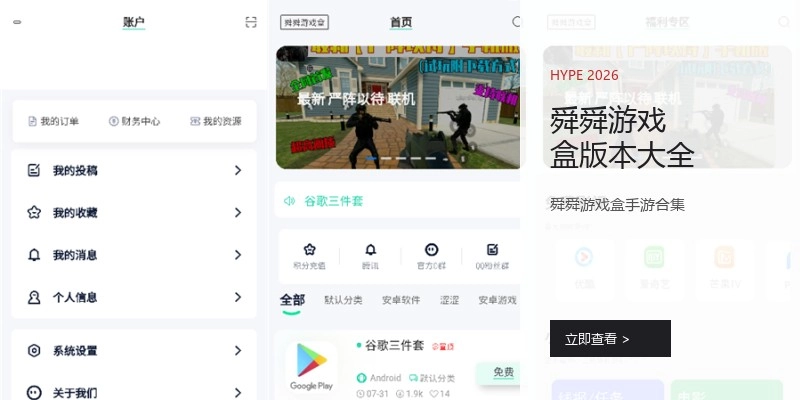 舜舜游戏盒版本大全