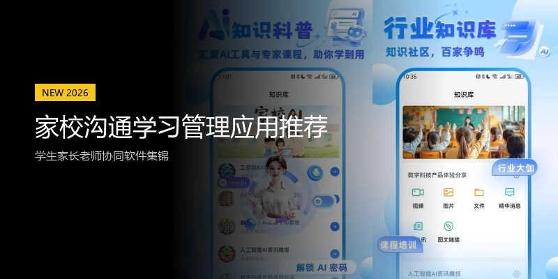 家校沟通学习管理应用推荐