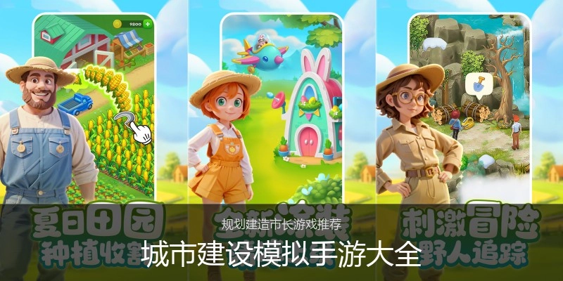 城市建设模拟手游大全