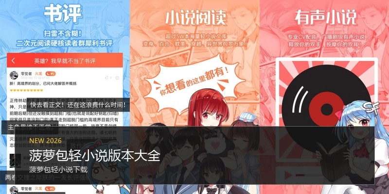 菠萝包轻小说版本大全
