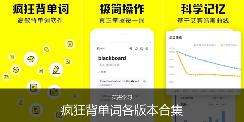 疯狂背单词各版本合集