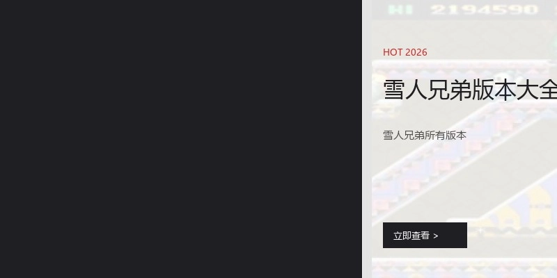 雪人兄弟版本大全