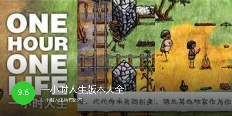 一小时人生版本大全