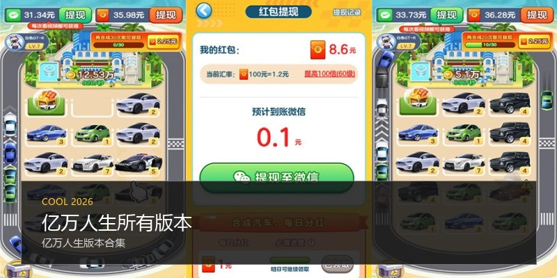 亿万人生所有版本