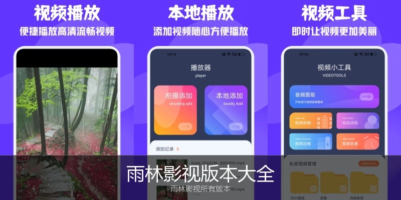 雨林影视版本大全