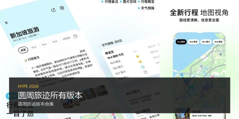 圆周旅迹所有版本