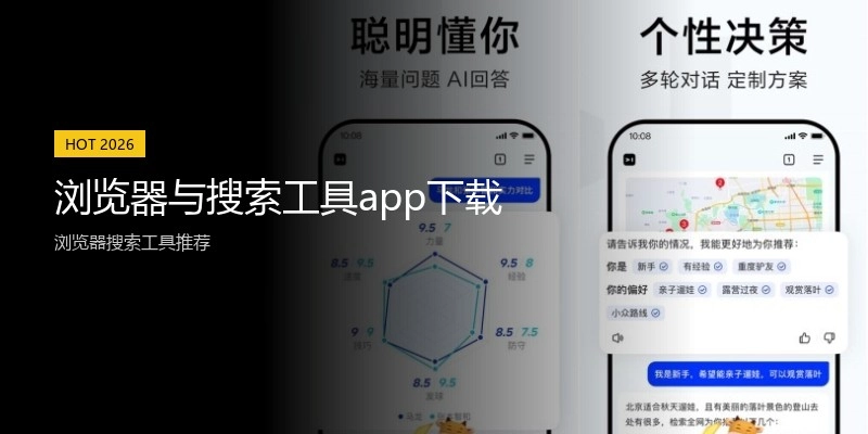 浏览器与搜索工具app下载