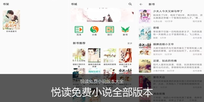 悦读免费小说全部版本