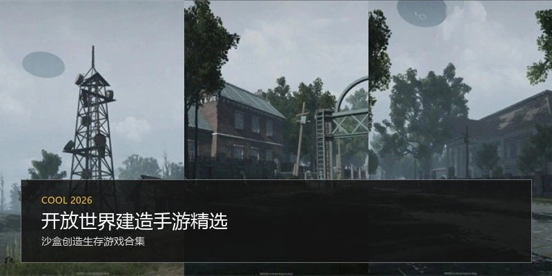 开放世界建造手游精选