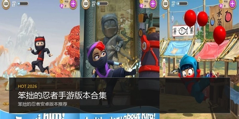 笨拙的忍者手游版本合集