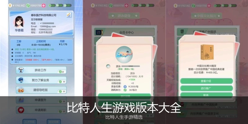 比特人生游戏版本大全