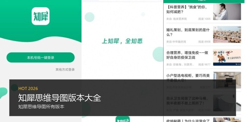 知犀思维导图版本大全