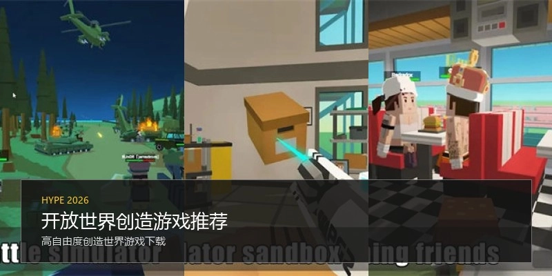 开放世界创造游戏推荐