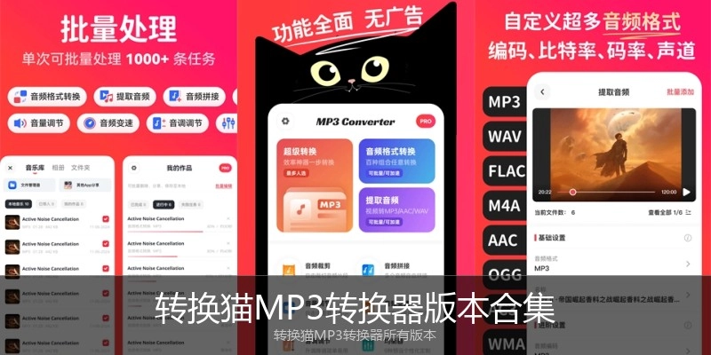 转换猫MP3转换器版本合集