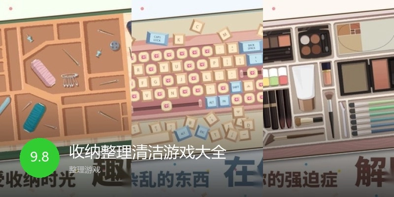 收纳整理清洁游戏大全