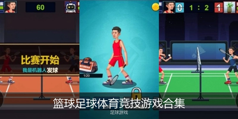 篮球足球体育竞技游戏合集