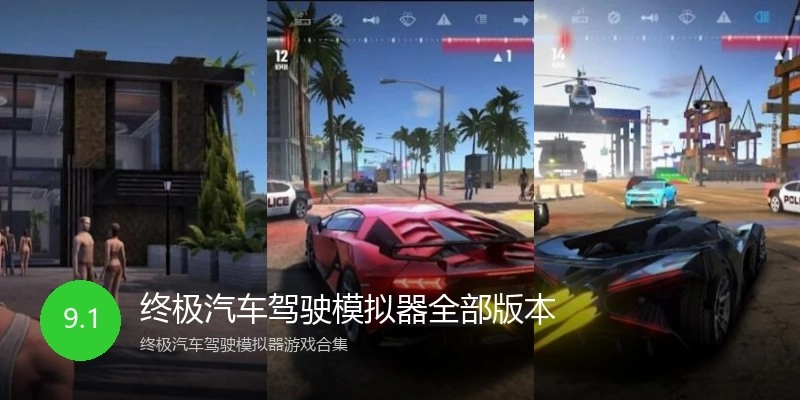 终极汽车驾驶模拟器全部版本