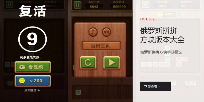 俄罗斯拼拼方块版本大全
