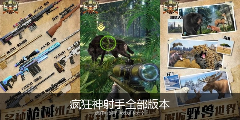疯狂神射手全部版本
